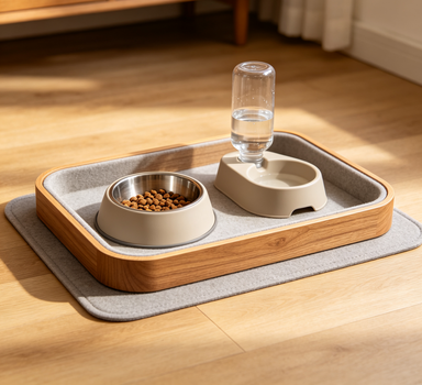 OakTray Non-Slip Feeding Mat Set
